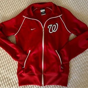 Nike Women's Washington Nationals Jacket with White Accents